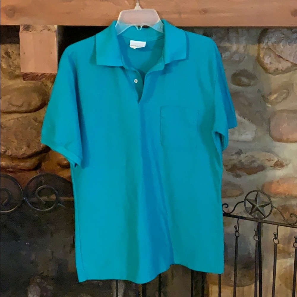 Saddlebrook Green short sleeve pullover